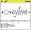 RIDEX 188C0285 2x Federn Fahrwerksfedern Hinten für VW Golf 1I (19E, 1G1) Bild RIDEX 188C0285 2x Federn Fahrwerksfedern Hinten für VW Golf 1I (19E, 1G1)