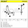 RIDEX 273C0548 Lenker Radaufhängung Querlenker Front rechts für FORD 1212808 Bild RIDEX 273C0548 Lenker Radaufhängung Querlenker Front rechts für FORD 1212808
