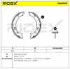 RIDEX Bremsbacken Satz für Trommelbremse Hinten für JEEP GRAND CHEROKEE III Bild RIDEX Bremsbacken Satz für Trommelbremse Hinten für JEEP GRAND CHEROKEE III