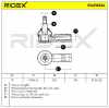 RIDEX Spurstangenkopf Vorderachse beidseitig Traggelenk M12x1,25 914T0324 Bild RIDEX Spurstangenkopf Vorderachse beidseitig Traggelenk M12x1,25 914T0324