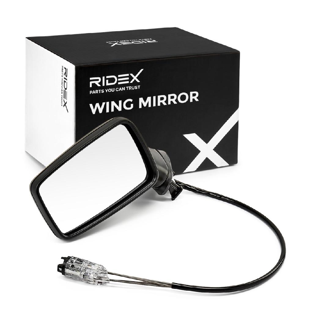 RIDEX 50O0411 Außenspiegel Seitenspiegel Links für AUDI 80 Limousine (8C2, B4)