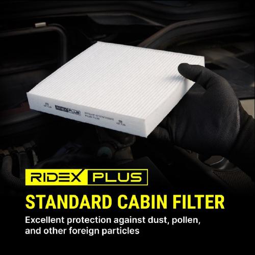 RIDEX PLUS 424I0237P Innenraumfilter Pollenfilter Höhe: 36 Breite: 204 Länge: Bild RIDEX PLUS 424I0237P Innenraumfilter Pollenfilter Höhe: 36 Breite: 204 Länge: