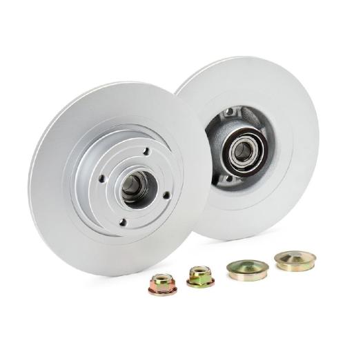 RIDEX PLUS 82B0704P 2x Bremsscheiben Hinten Ø270mm voll für RENAULT Bild RIDEX PLUS 82B0704P 2x Bremsscheiben Hinten Ø270mm voll für RENAULT