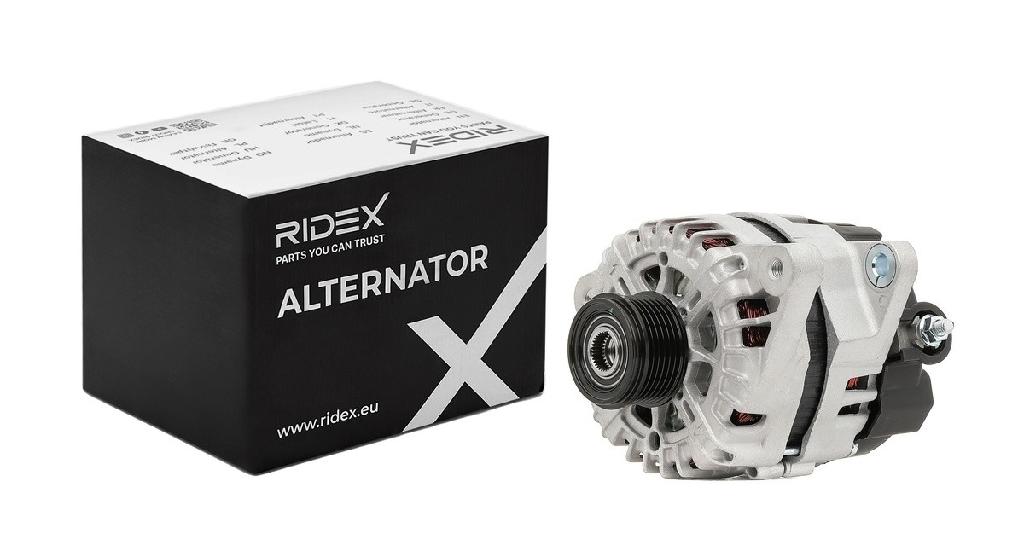 RIDEX 4G1162 Lichtmaschine 150A 12V Drehrichtung im Uhrzeigersinn mit 373002F100