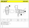 RIDEX Kurbelwellensensor 833C0057 Anzahl der Steckkontakte: 3 Hallsensor ohne Bild RIDEX Kurbelwellensensor 833C0057 Anzahl der Steckkontakte: 3 Hallsensor ohne