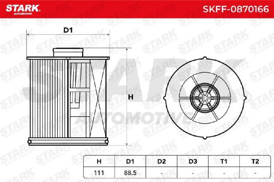 STARK SKFF-0870166 Kraftstofffilter Filter Cartridge für RENAULT 95528459 Bild STARK SKFF-0870166 Kraftstofffilter Filter Cartridge für RENAULT 95528459