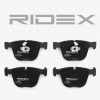 RIDEX Bremsbelagsatz Bremsbeläge Hinten für BMW 3 Limousine (E90) 5 Limousine Bild RIDEX Bremsbelagsatz Bremsbeläge Hinten für BMW 3 Limousine (E90) 5 Limousine