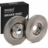 RIDEX 82B0601 2x Bremsscheiben Vorne Ø323,7mm Belüftet für RENAULT