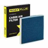 RIDEX PLUS 424I0190P Innenraumfilter Pollenfilter Aktivkohlefilter Höhe: 30