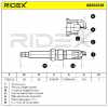 RIDEX 686S0129 Zündkerze Iridium Spanner Size: 14 mm Gewindelänge: 25,0 für OPEL Bild RIDEX 686S0129 Zündkerze Iridium Spanner Size: 14 mm Gewindelänge: 25,0 für OPEL