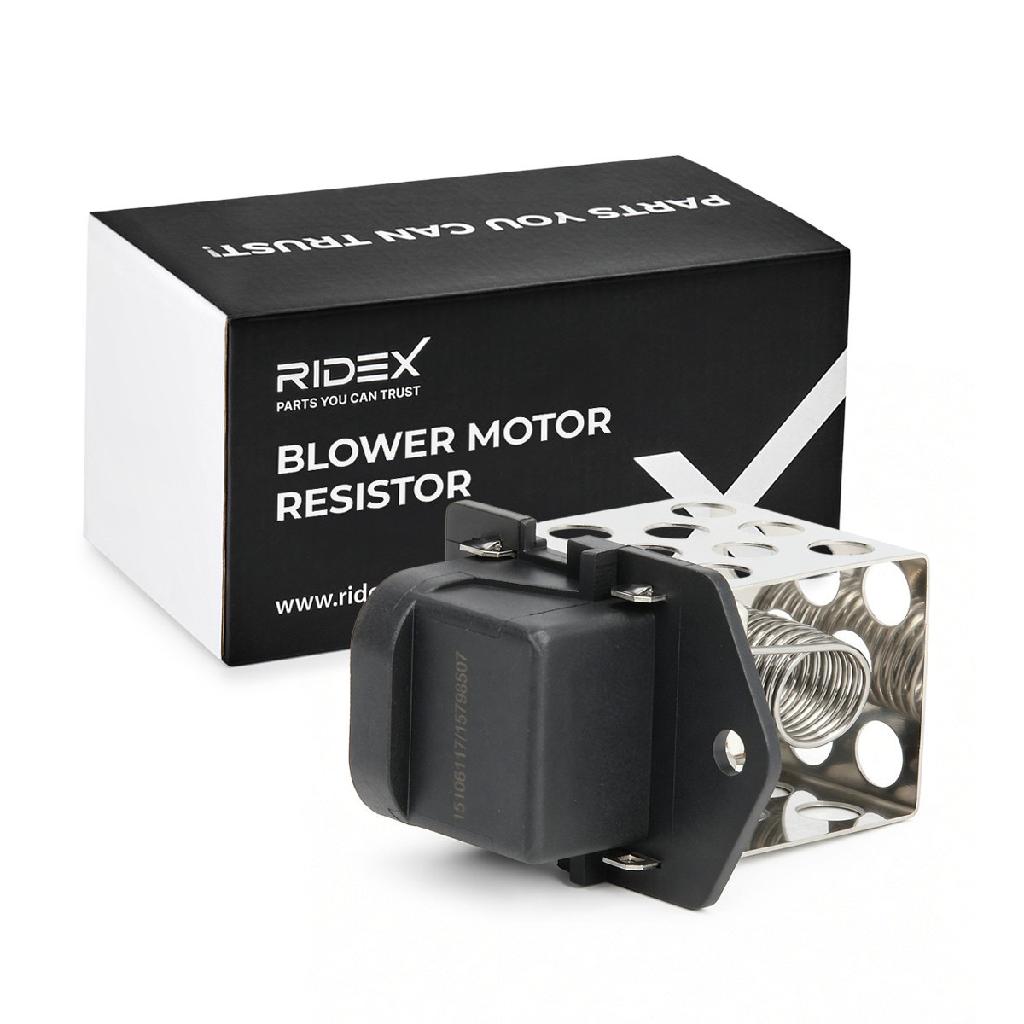 RIDEX Gebläsewiderstand elektrisch für RENAULT Clio 1II Schrägheck