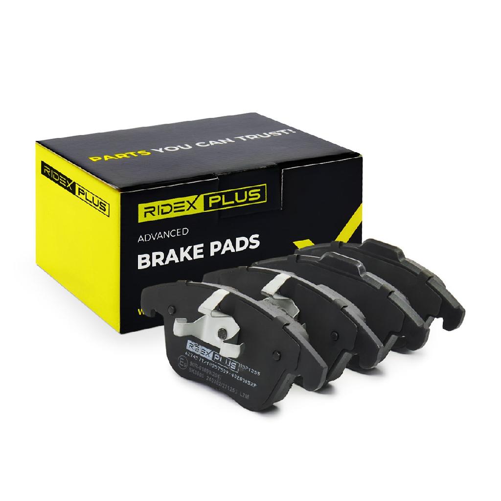 RIDEX PLUS Bremsbelagsatz Bremsbeläge Vorne für FORD MONDEO IV Turnier (BA7)