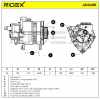 RIDEX 4G0495 Lichtmaschine 70A 12V Drehrichtung im Uhrzeigersinn mit für FORD Bild RIDEX 4G0495 Lichtmaschine 70A 12V Drehrichtung im Uhrzeigersinn mit für FORD