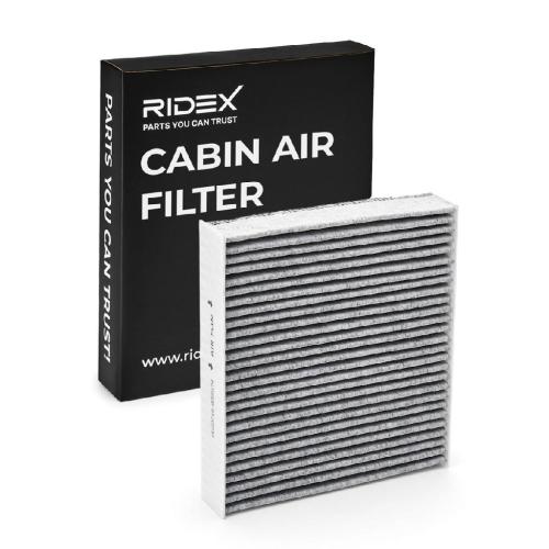 RIDEX 424I0296 Innenraumfilter Pollenfilter Aktivkohlefilter Höhe: 35 Breite: Bild RIDEX 424I0296 Innenraumfilter Pollenfilter Aktivkohlefilter Höhe: 35 Breite: