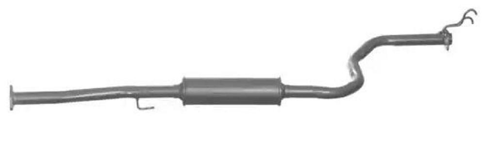 VEGAZ Mittelschalldämpfer für HONDA CRX III (EH, EG)