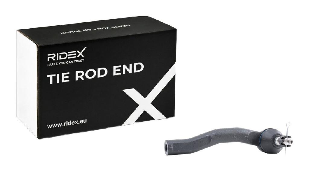 RIDEX Spurstangenkopf rechts Traggelenk FM12X1.25R 914T0470 für TOYOTA AYGO
