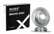 RIDEX 82B0979 2x Bremsscheiben Hinten Ø281,8mm voll für HONDA SHUTTLE (RA)