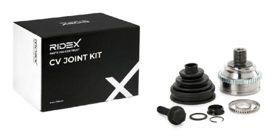 RIDEX 5J0024 Gelenksatz Antriebswelle Achswelle Vorne radseitig für VW Bild RIDEX 5J0024 Gelenksatz Antriebswelle Achswelle Vorne radseitig für VW