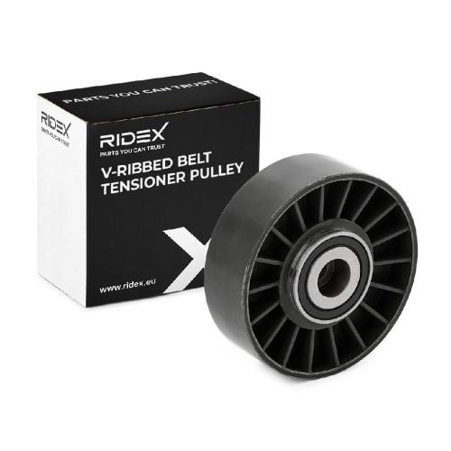 RIDEX 310T0003 Spannrolle Keilrippenriemen passend für MERCEDES-BENZ Stufenheck Bild RIDEX 310T0003 Spannrolle Keilrippenriemen passend für MERCEDES-BENZ Stufenheck