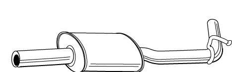 VEGAZ Mittelschalldämpfer für RENAULT KANGOO (KC0/1) Bild VEGAZ Mittelschalldämpfer für RENAULT KANGOO (KC0/1)