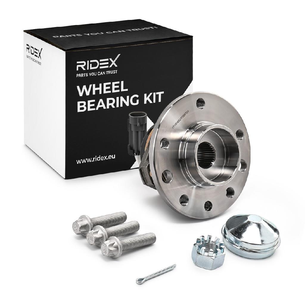 RIDEX 654W0025 Radlagersatz pro 1 Rad Vorne beidseitig für OPEL Astra G CC (T98)