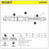 RIDEX 219G0901 Heckklappendämpfer hinten Länge:542mm 740N Hub: 175mm für VW Bild RIDEX 219G0901 Heckklappendämpfer hinten Länge:542mm 740N Hub: 175mm für VW