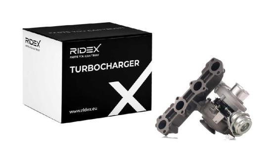 RIDEX 2234C10490 Turbolader Abgasturbolader für OPEL ZAFIRA B (A05) 05860031 Bild RIDEX 2234C10490 Turbolader Abgasturbolader für OPEL ZAFIRA B (A05) 05860031