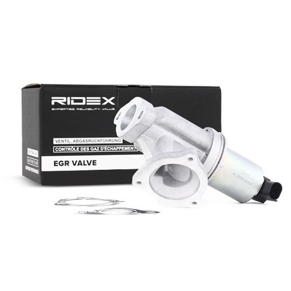 RIDEX 1145E0014 AGR-Ventil Abgasrückführungsventil mit Dichtungen für HYUNDAI