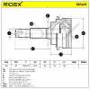 RIDEX 5J0413 Gelenksatz Antriebswelle Achswelle Vorne für JEEP COMPASS (MK49) Bild RIDEX 5J0413 Gelenksatz Antriebswelle Achswelle Vorne für JEEP COMPASS (MK49)