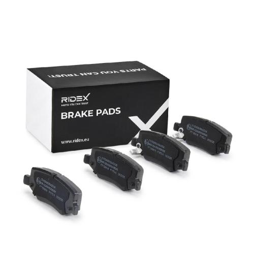RIDEX Bremsbelagsatz Bremsbeläge Hinten für JEEP WRANGLER III (JK) für DODGE Bild RIDEX Bremsbelagsatz Bremsbeläge Hinten für JEEP WRANGLER III (JK) für DODGE