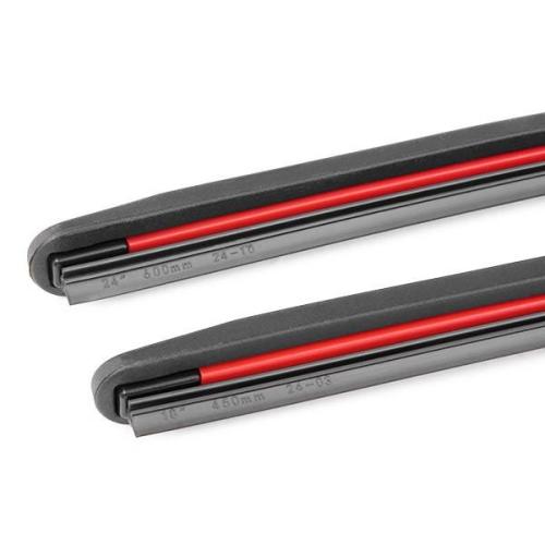 2x RIDEX Scheibenwischer Satz Wischerblätter Satz mit Spoiler Vorne Länge 1: Top Bild 2x RIDEX Scheibenwischer Satz Wischerblätter Satz mit Spoiler Vorne Länge 1: Top