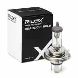 RIDEX H4 Glühlampe Fernscheinwerfer 60/55W 3200K Fernlicht Halogen Birne für VW