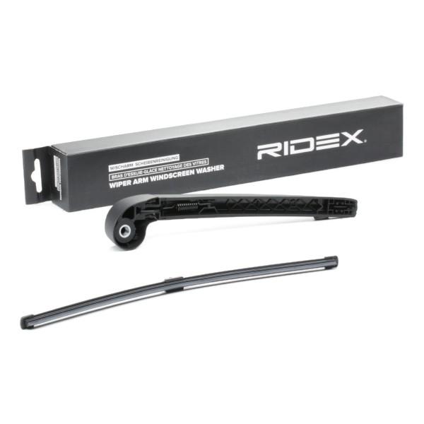 RIDEX Wischerarm Scheibenwischerarm 301W0201 hinten mit Wischblatt für AUDI Q3