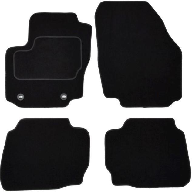 CUSTOPOL FOR250C Fußmatten Set Vorne und Hinten für FORD MONDEO IV Turnier