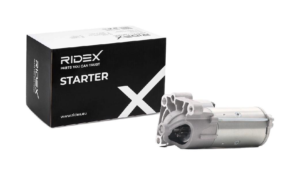 RIDEX Motor Starter/Anlasser 2kW für OPEL Vivaro A Kastenwagen (X83)
