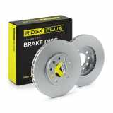 RIDEX PLUS 82B0005P 2x Bremsscheiben Vorne Ø279,6mm Belüftet für OPEL
