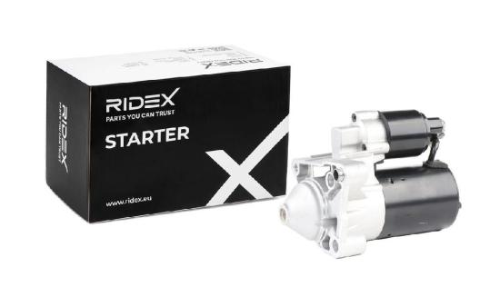 RIDEX Motor Starter/Anlasser 0,9kW für RENAULT Clio 1I (BB0/1/2, CB0/1/2) Bild RIDEX Motor Starter/Anlasser 0,9kW für RENAULT Clio 1I (BB0/1/2, CB0/1/2)