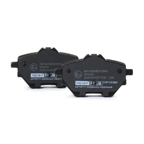 RIDEX PLUS Bremsbelagsatz Bremsbeläge Hinten für OPEL Corsa F GRANDLAND X (A18) Bild RIDEX PLUS Bremsbelagsatz Bremsbeläge Hinten für OPEL Corsa F GRANDLAND X (A18)
