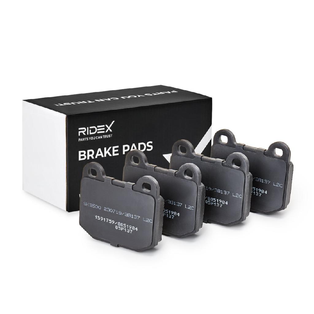 RIDEX Bremsbelagsatz Bremsbeläge Vorne für BMW 3 Limousine (E21) für OPEL