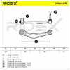 RIDEX 273C0475 Lenker Radaufhängung Querlenker Rear für BMW 5 Limousine (E60) Bild RIDEX 273C0475 Lenker Radaufhängung Querlenker Rear für BMW 5 Limousine (E60)