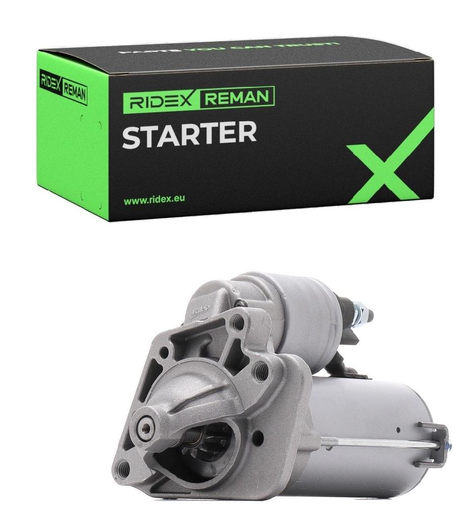 RIDEX REMAN Motor Starter/Anlasser 1,2kW für NISSAN Qashqai / Qashqai +2 I
