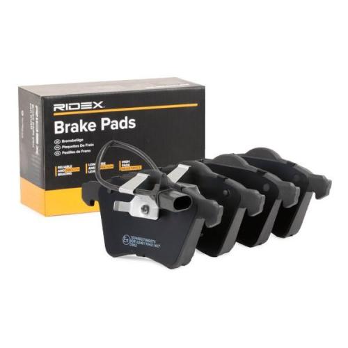 RIDEX Bremsbelagsatz Bremsbeläge Vorne für VW Transporter T1V Bus SHARAN Bild RIDEX Bremsbelagsatz Bremsbeläge Vorne für VW Transporter T1V Bus SHARAN