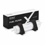 RIDEX 9F0048 Kraftstofffilter Diesel Filter Line Filter mit Klemmhalter für AUDI