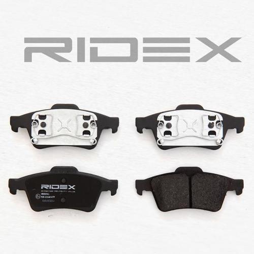 RIDEX Bremsbelagsatz Bremsbeläge Hinten für FORD Focus II Schrägheck FOCUS III Bild RIDEX Bremsbelagsatz Bremsbeläge Hinten für FORD Focus II Schrägheck FOCUS III