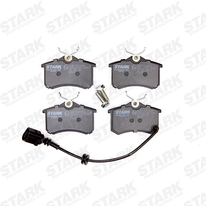 STARK Bremsbelagsatz Bremsbeläge Hinten für VW Golf 1V Schrägheck (1J1) Golf 5I