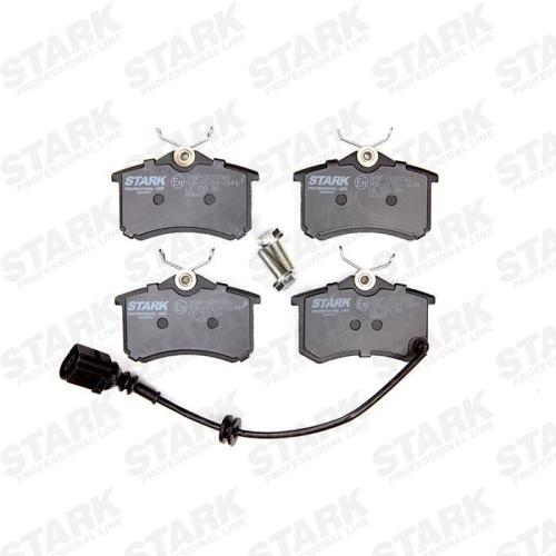 STARK Bremsbelagsatz Bremsbeläge Hinten für VW Golf 1V Schrägheck (1J1) Golf 5I Bild STARK Bremsbelagsatz Bremsbeläge Hinten für VW Golf 1V Schrägheck (1J1) Golf 5I