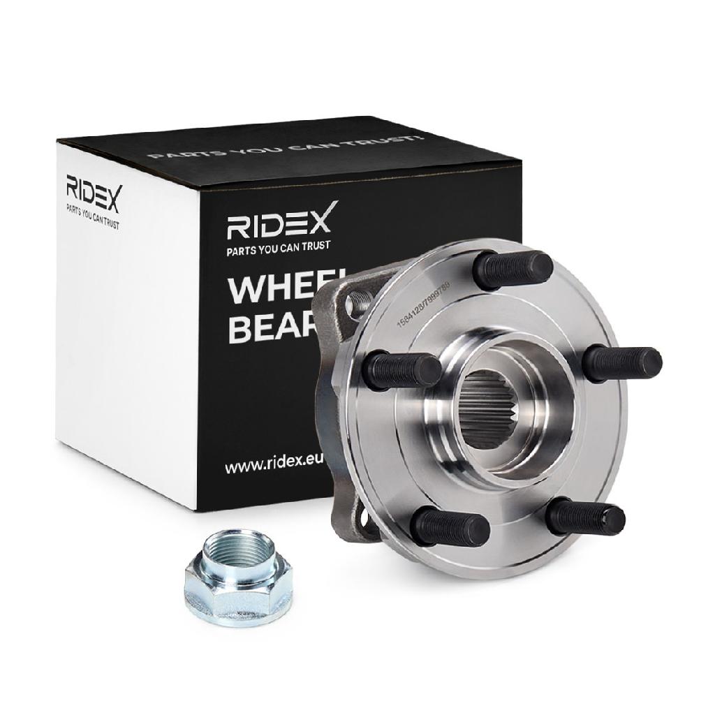RIDEX 654W0429 Radlagersatz pro 1 Rad Vorne beidseitig für SUBARU FORESTER (SH)