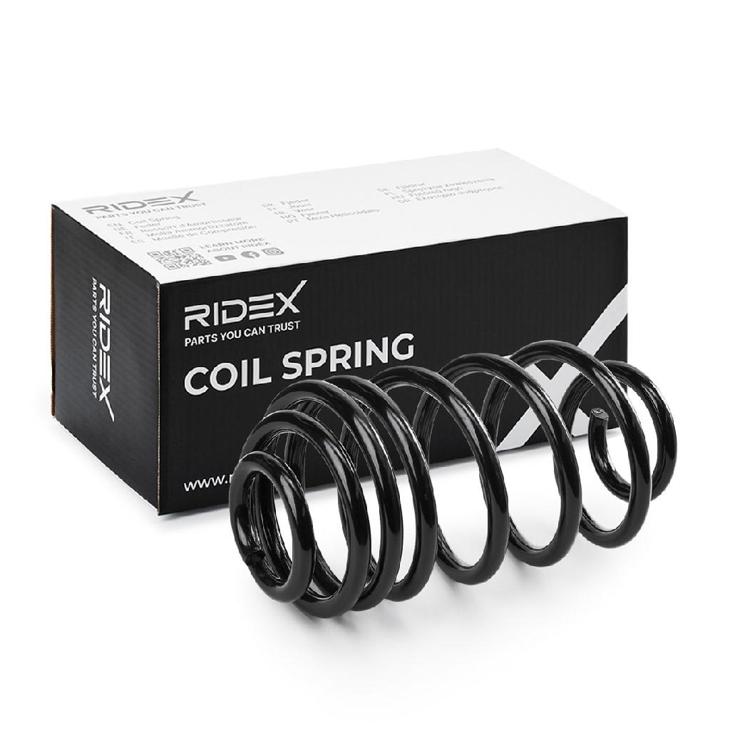 RIDEX 188C1805 2x Federn Fahrwerksfedern Hinten passend für MERCEDES-BENZ