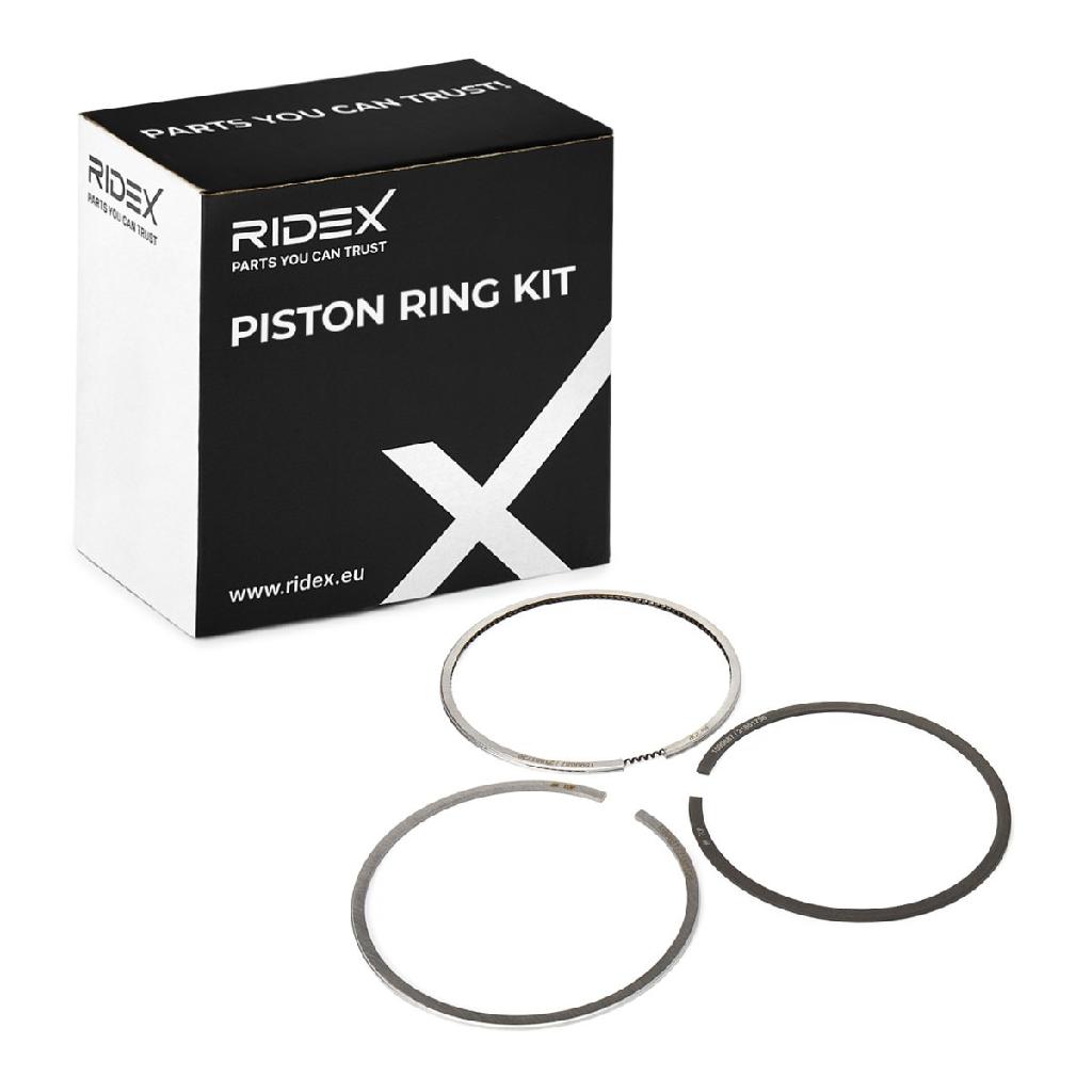 RIDEX Kolbenringsatz passend für PEUGEOT 206 Schrägheck (2A/C)