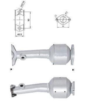 VEGAZ MIK-979 Katalysator Kat Euro 6 für MITSUBISHI ASX (GAW) 1570C157 Bild VEGAZ MIK-979 Katalysator Kat Euro 6 für MITSUBISHI ASX (GAW) 1570C157